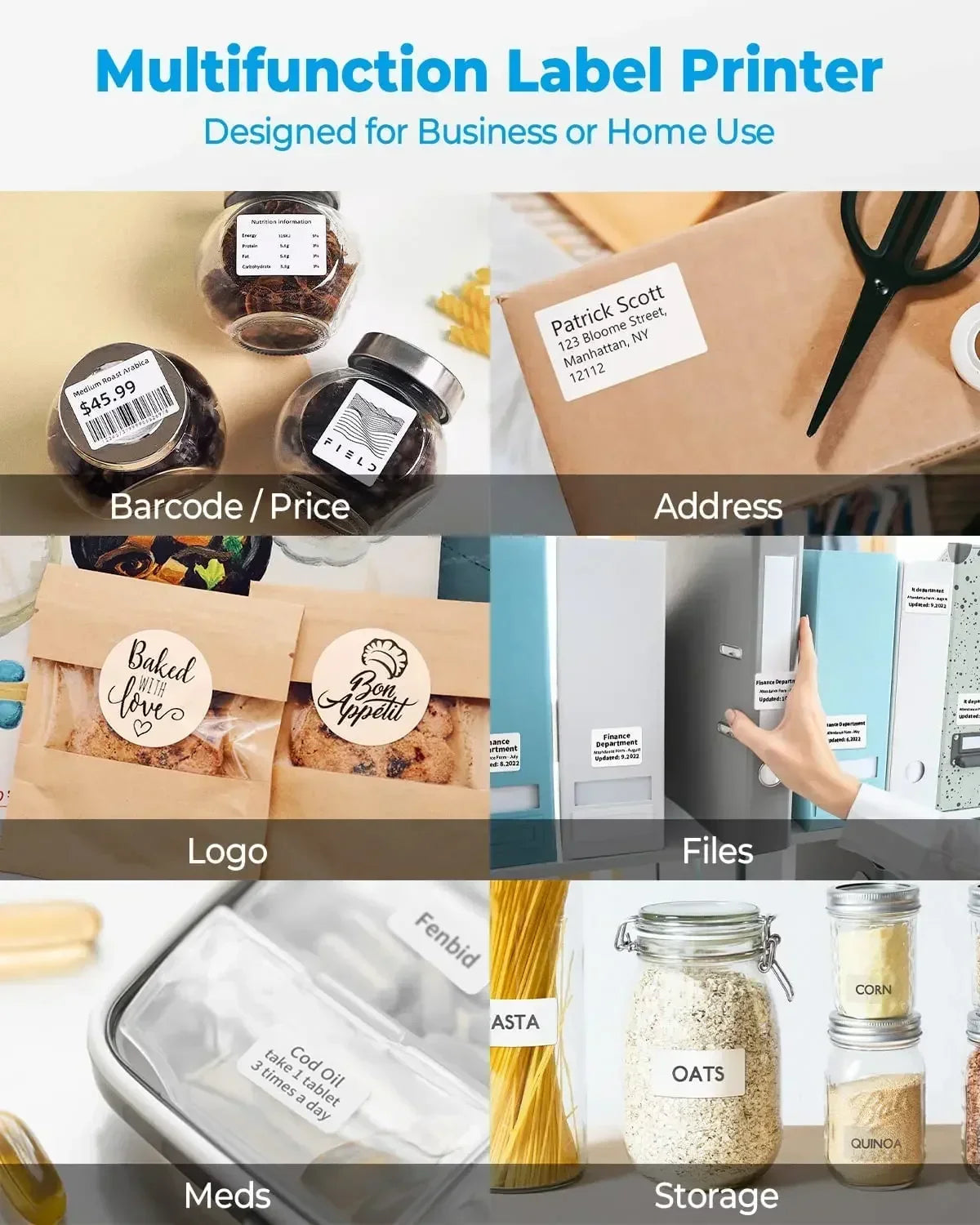 Phomemo M110 Mini Bluetooth Label Printer – Portable Thermal Sticker & Price Label Maker - The Ginger Toy Shop