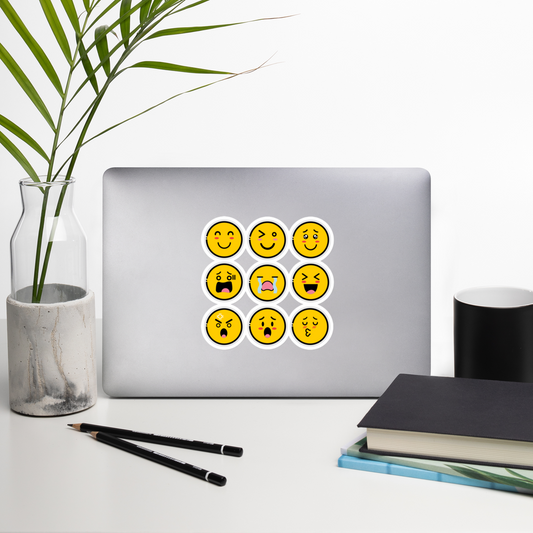Mood Stickers That Speak for You – Bubble-Free & Bold - The Ginger Toy Shop