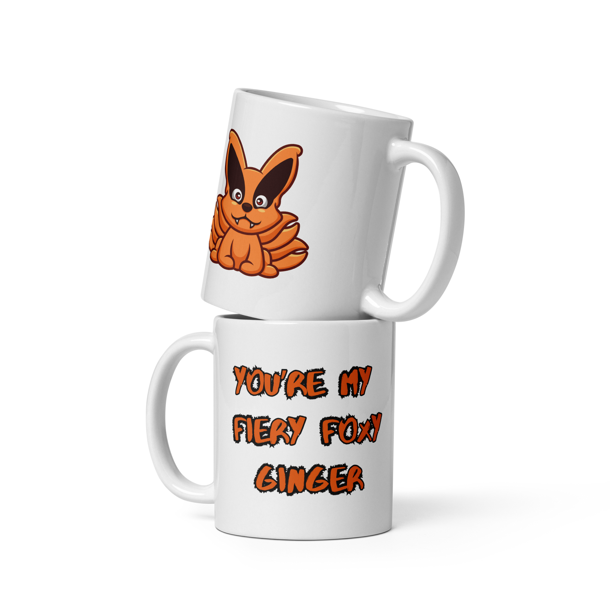 Hotter Than Fire Style Jutsu Mug – Bold Ninja Energy - The Ginger Toy Shop