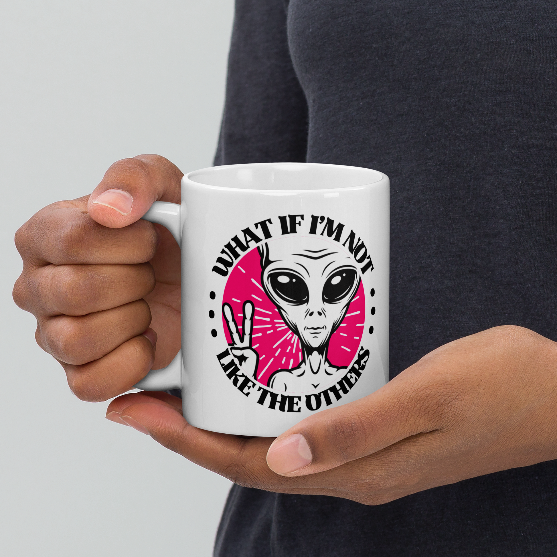 Alien Mug – " I'm Not Like the Others" - The Ginger Toy Shop